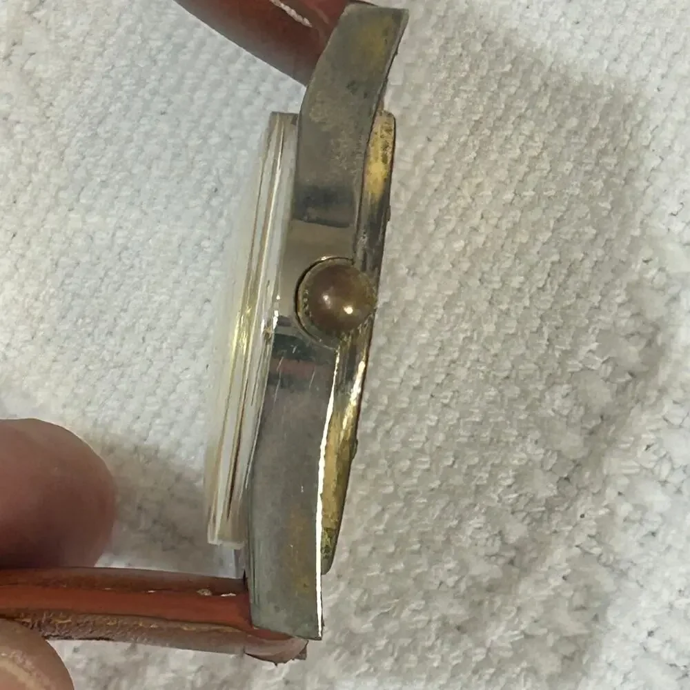 Parker De-Luxe 17 Jewel Watch For Parts or Repair See Pictures Swiss Made